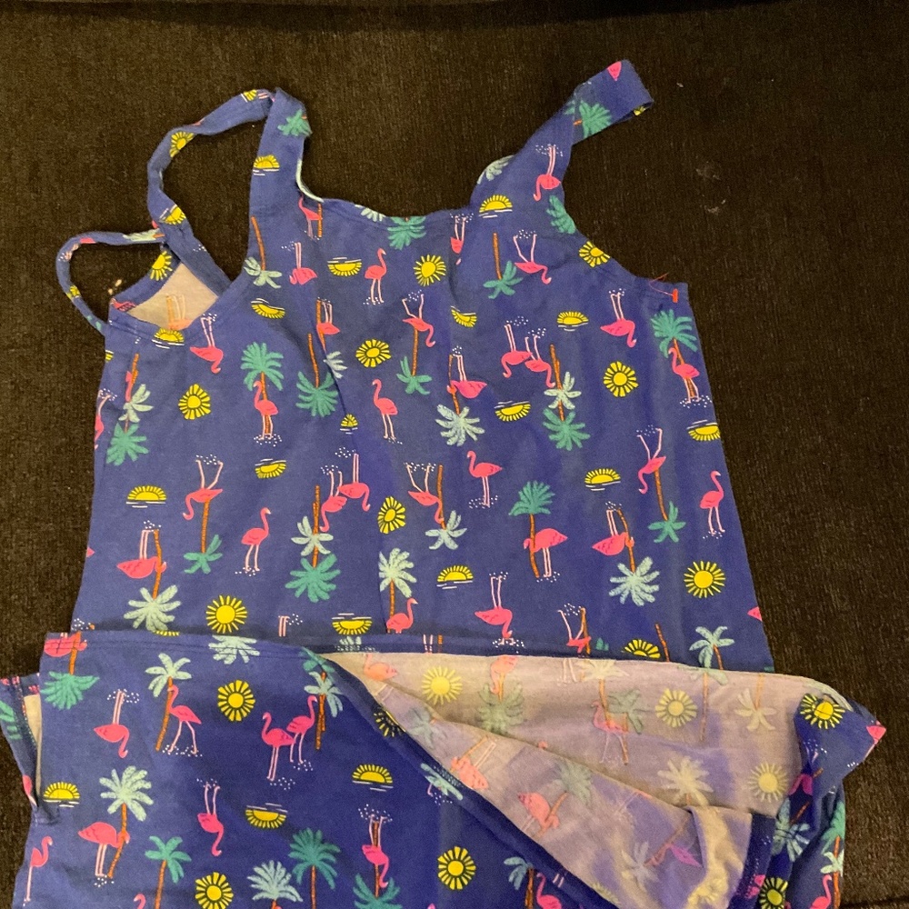 Girls Flamingo Dress 🦩